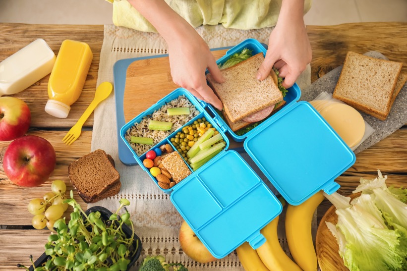 Examples of healthy foods recommended by a dentist