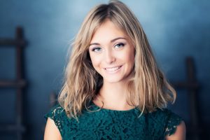 woman smiling white teeth